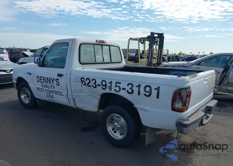 1997 Ford Ranger Splash/Xl/Xlt from USA, damaged, VIN 1FTCR10U7VUB44365